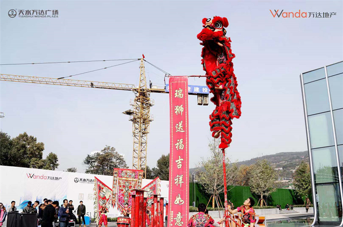 天水万达广场展示中心今日盛大开放！现场人声鼎沸，不负全城期待！