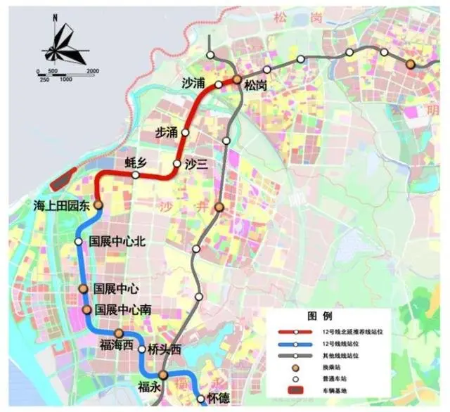 深圳地鐵四期11條地鐵將啟10號線東南延被砍西部成贏家