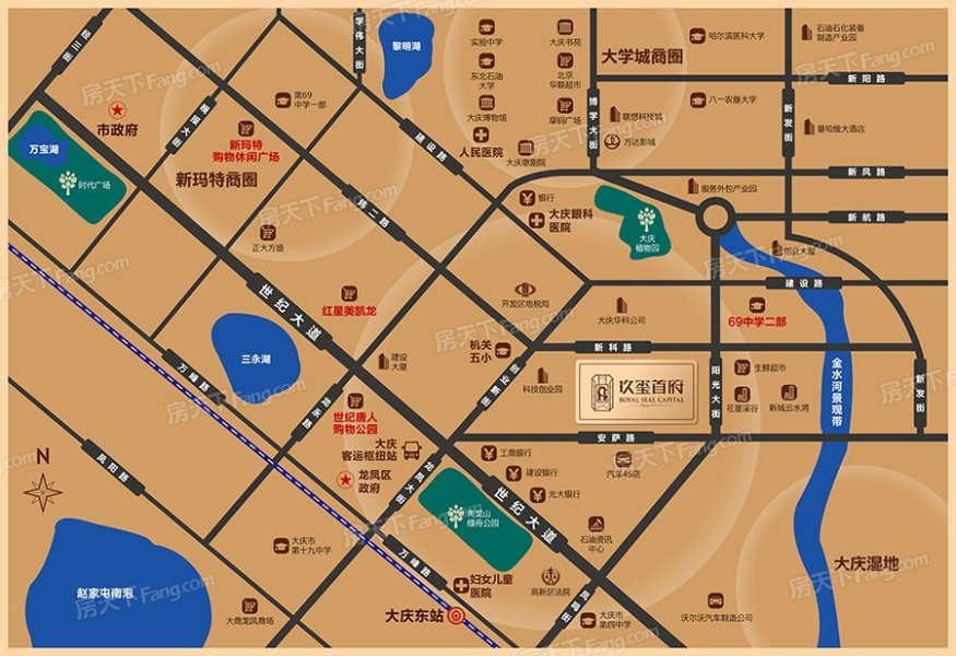 大庆【汇龙·玖玺首府】10月工程播报——三餐四季，静待“家”音！