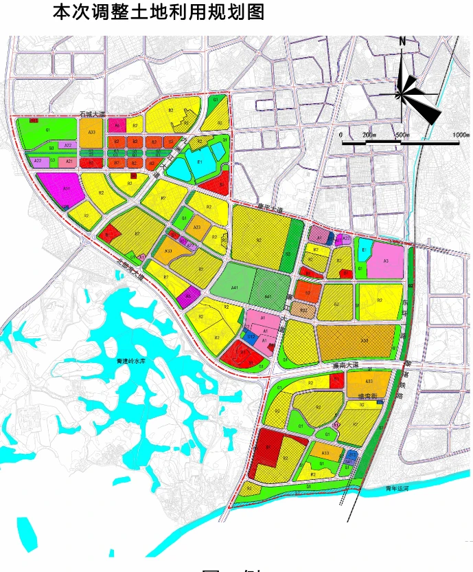 廉江市城南片区控规调整：调整部分未建地块 增加相应的配套设施和绿化空间