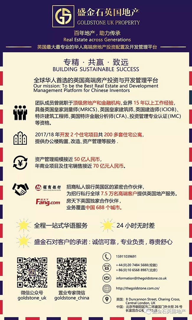 珑茵港：伦敦投资洼地 金融中心河景房