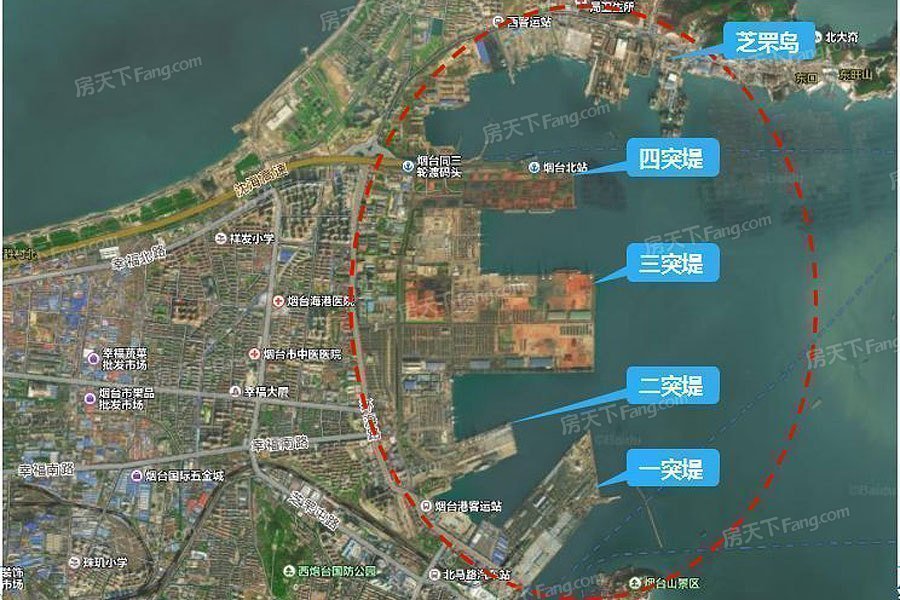 烟台海上世界项目拆迁取得决定性胜利今年计划出让两宗住宅两宗商服