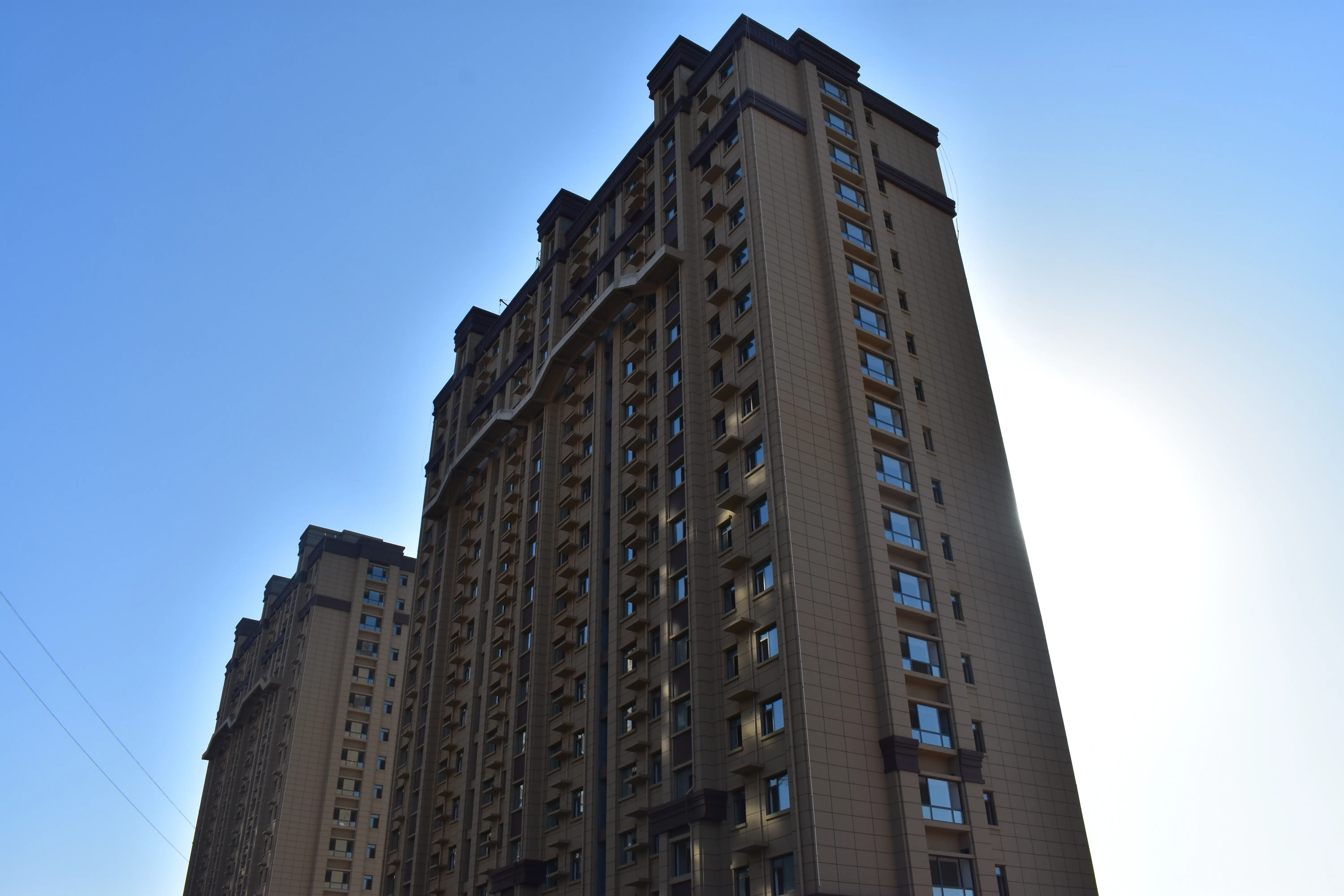 初冬探房孟达中央帝景11月工程进度播报