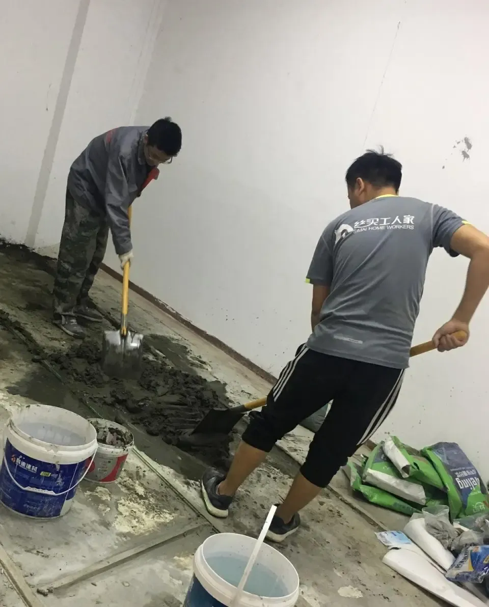 地砖薄贴之前地面找平工程的施工工艺
