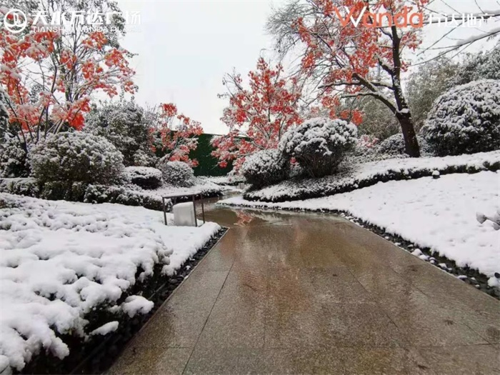 每一帧都惊艳！初雪降临，最美天御风景独好!