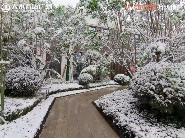 每一帧都惊艳！初雪降临，最美天御风景独好!