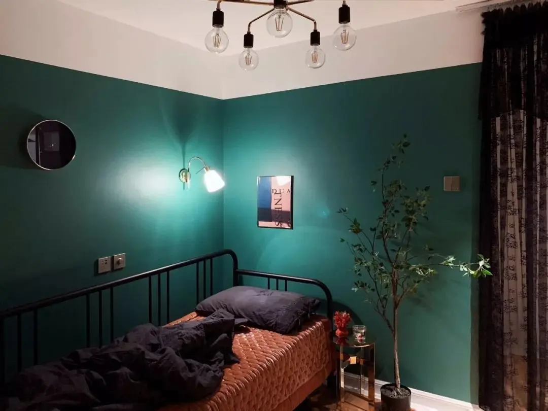 胆大心细的墨绿色网红喜欢的装修风格你喜欢吗