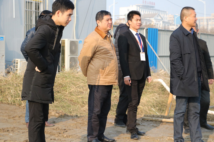 中国农业银行天门市支行行长莅临江汉之星实地考察