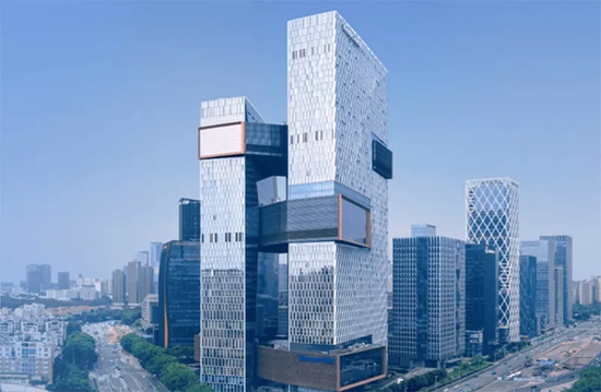  腾讯南山区办公楼    图片来源：腾讯官网