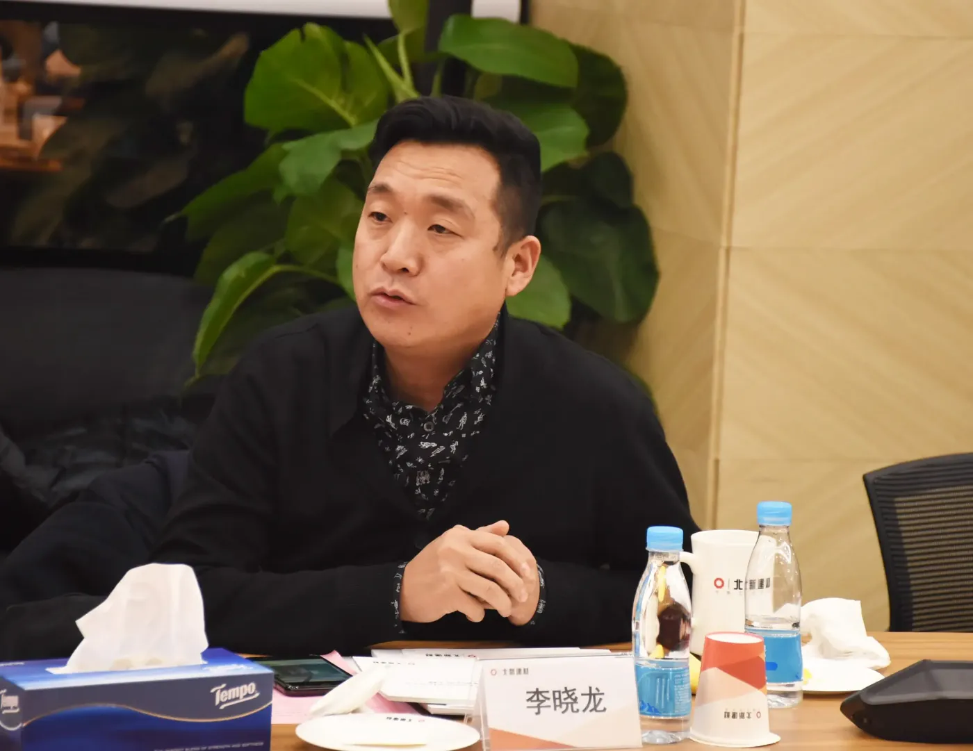 甘肃省房地产业商会一行学习参观北新建材总部