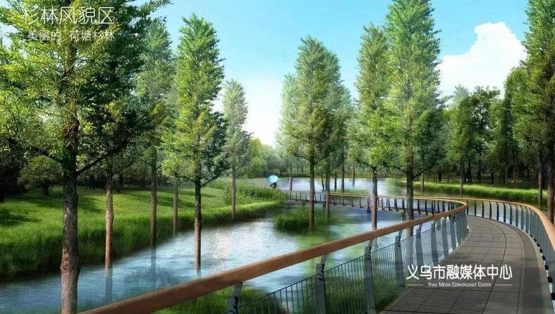 义乌“城市绿肺”绿道预计月底建成！过年有新的游玩地咯~