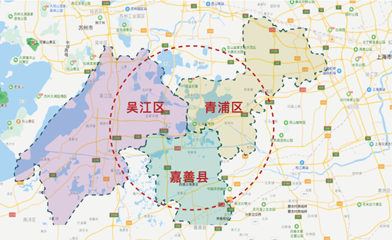 浙江嘉善地理位置图片