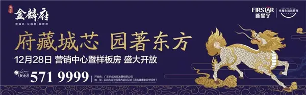 府承东方 大境启封 | 新星宇•金麟府品牌发布会绽放茂名