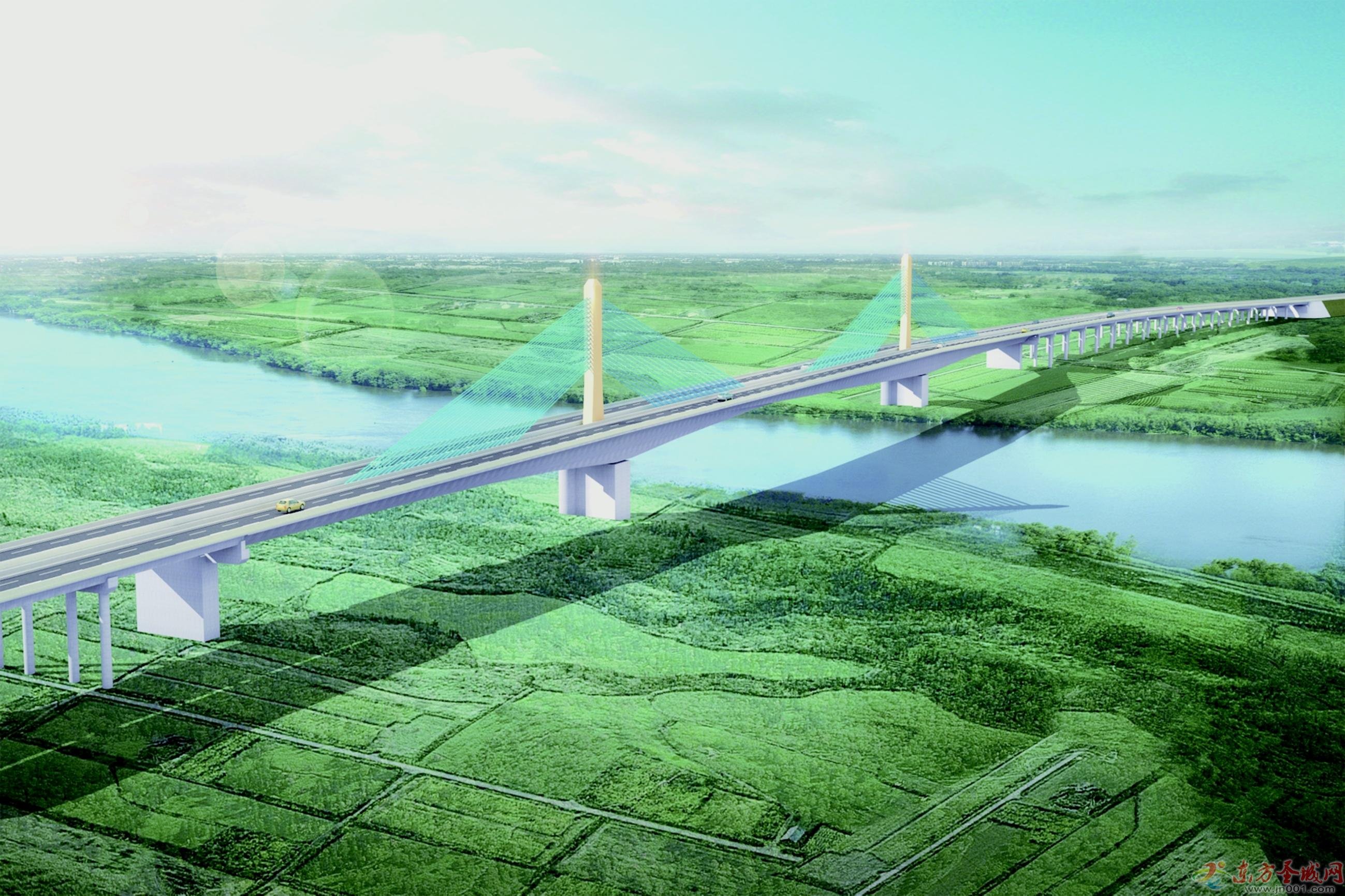 济南至微山公路济宁新机场至枣菏高速段是山东省高速公路网的重要