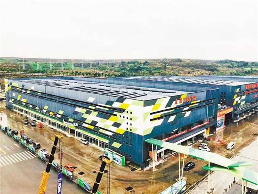 中国摩超级大盘，助力空港加快打造“旅游+商贸”特色园区