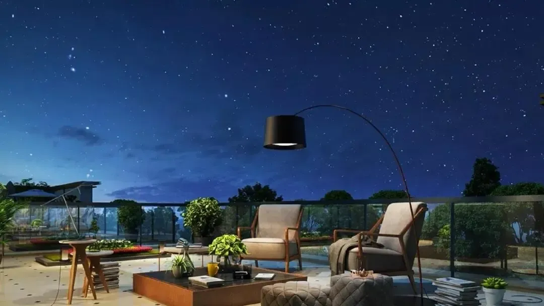 楼盘资讯 正文    建面约204/217㎡星空上叠,18米环幕露台7米宽屋顶