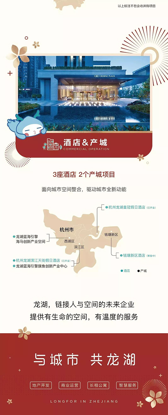 与城市 共龙湖 | 浙江区域服务版图（2020新年版）