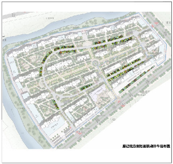 赣州温馨家园小区F1-20地块地面机动车停车位位置调整规划批前公示