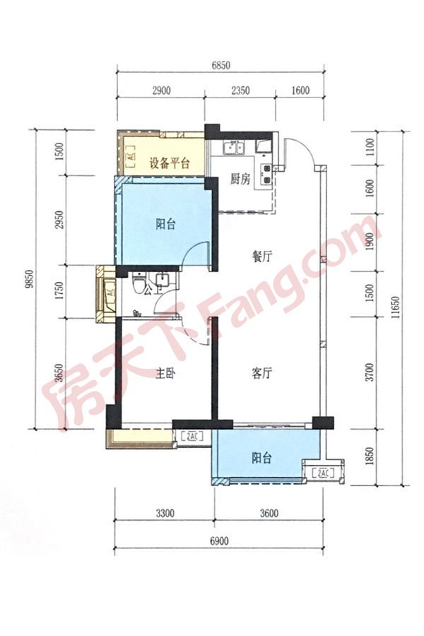 深源新盘77㎡ 得房率超9成！效果图+户型大曝光！