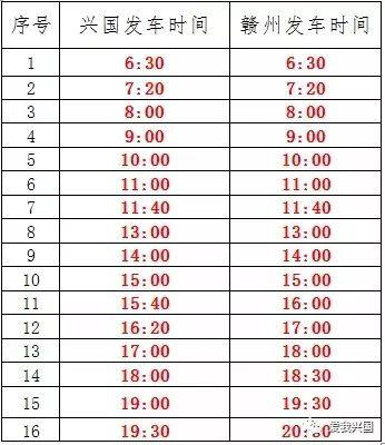 赣州西站已开通赣州至兴国的定制快车