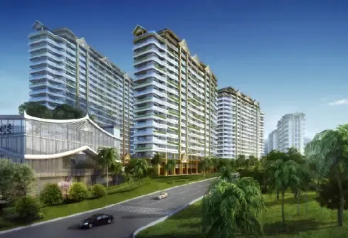 小区地下车位还是地上车位?采光不受影响吧?(来自西双版纳