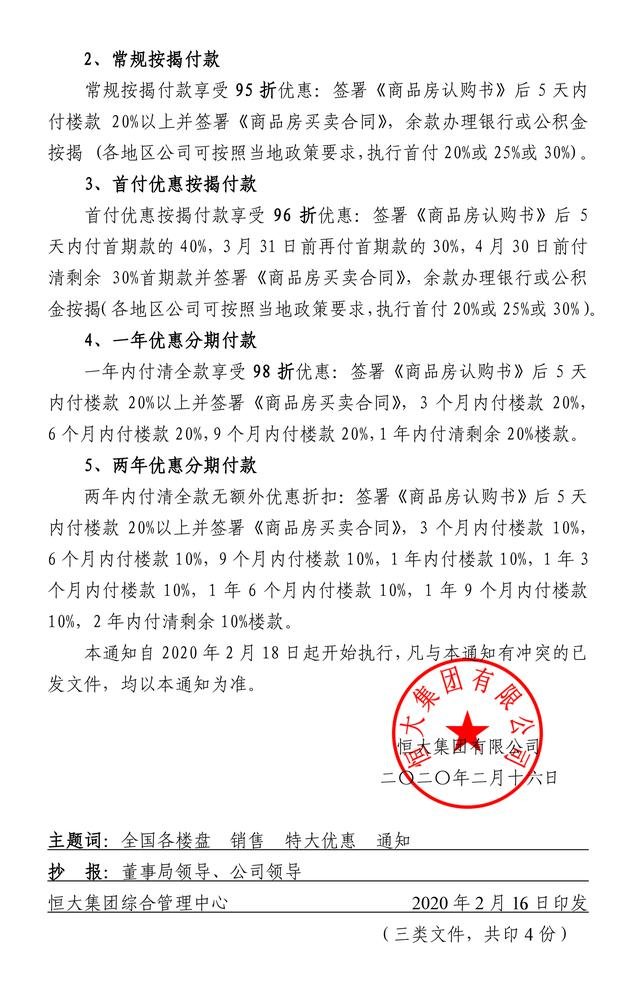 3天锁定580亿再放75折优惠大招 恒大线上卖房重塑行业格局