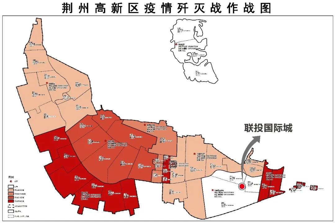 荆州联投国际城区位图