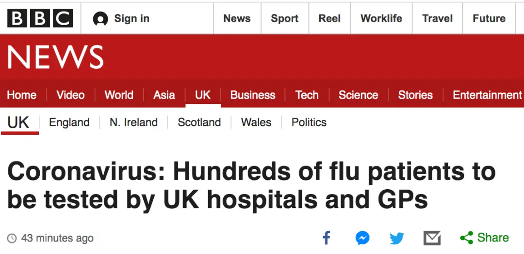 疫情速报（7）英国告急！25所学校、300人办公室关闭