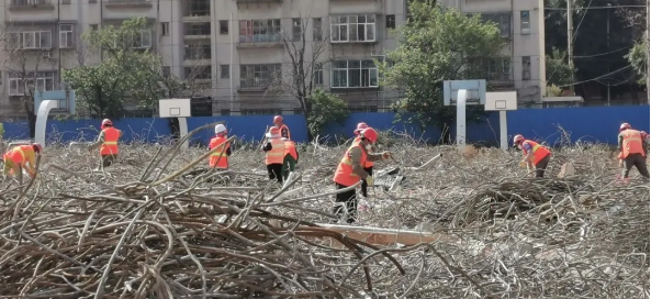 预计3月底完工!你最期待的天桥、地下通道等设施正井然有序建设中