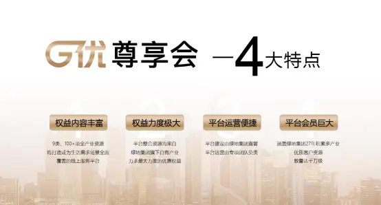 滴，绿地G优卡 / 理想的城市生活，刷这张卡就够了