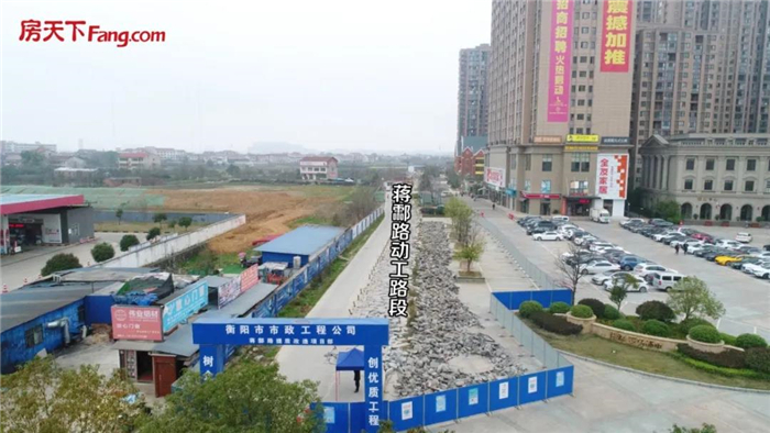 衡阳酃湖片区又一城市次主干道动工！城市新中心逐渐成型