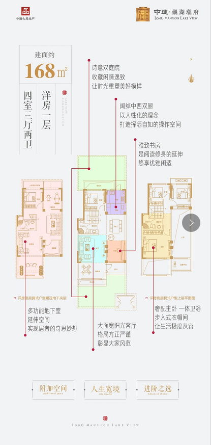 约168㎡洋房 | 阔境尺度，少数人奢拥的品质生活场