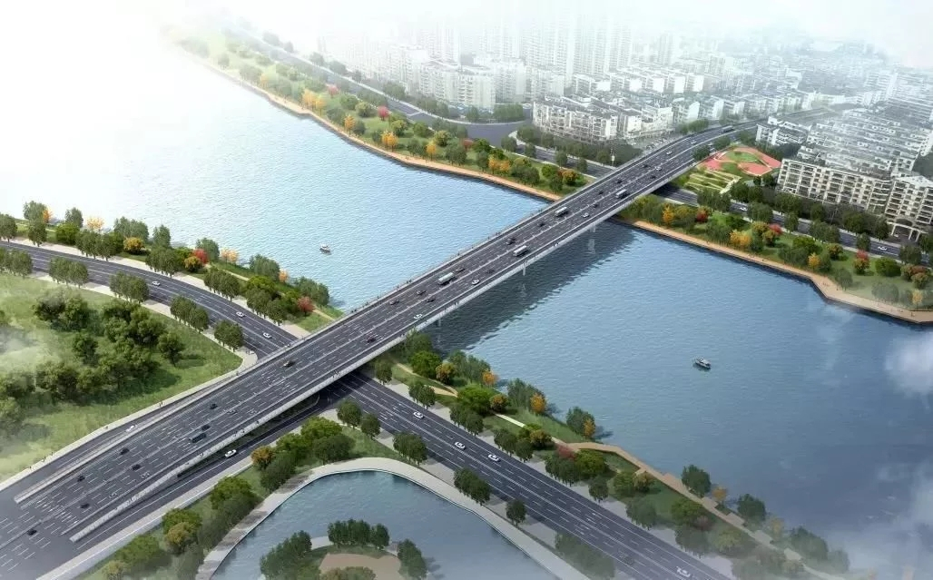进展！南河大桥拓宽改造项目二期工程来了！