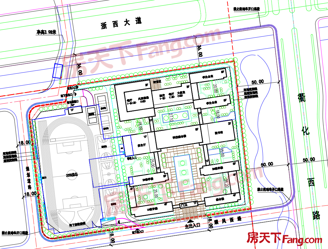 衢州火车站片区城南初中规划选址公示 2022年9月开学
