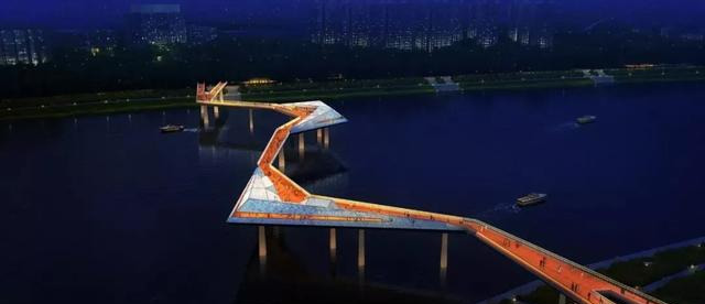 投资5千多万，金东新城区中央景观桥将施工！计划工期240天