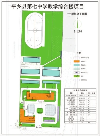 平乡县七中教学楼项目批前公示