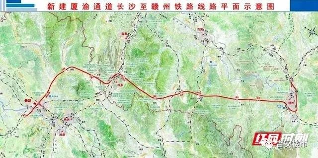 定了！2020年长赣铁路开建，投资204亿，吉安永新、井冈山、遂川将迎来高铁！！
