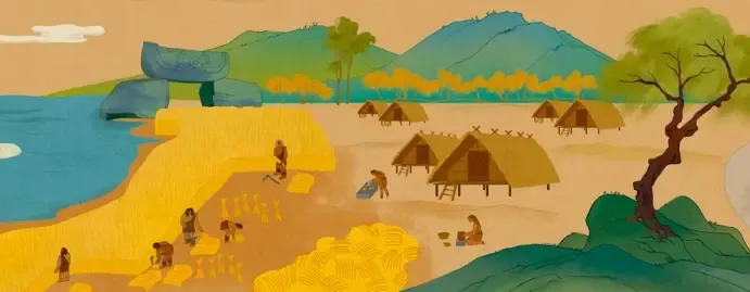万年河姆渡,千年前湾史,一座理想国