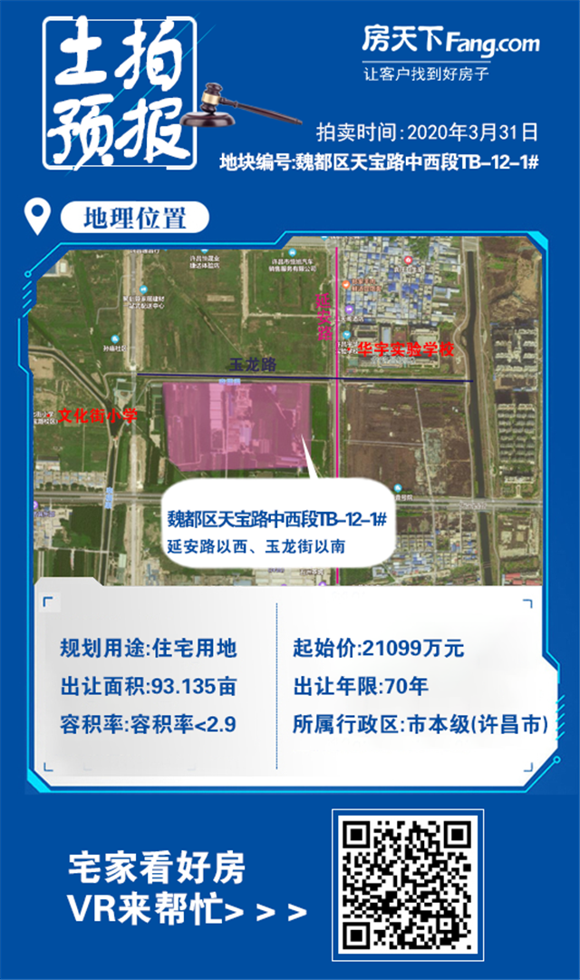 超374亩土地出让！11.8亿起拍！许昌首场土拍预告来袭