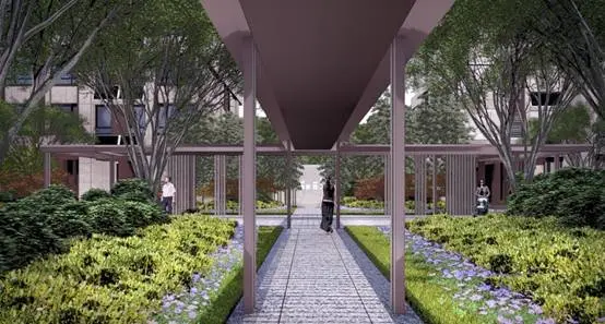 你觉得风雨连廊该是什么样?来安建翰林天筑看看吧