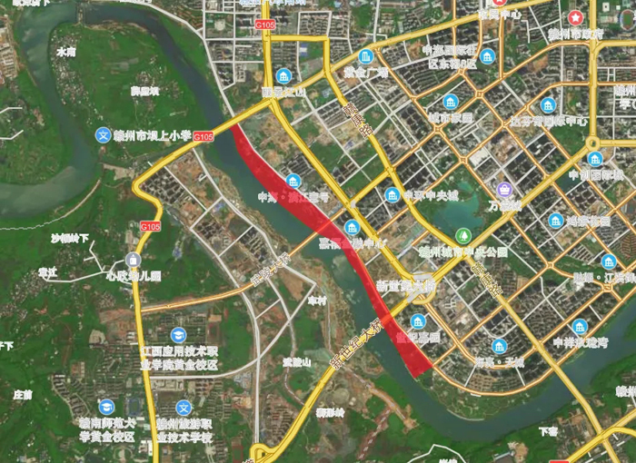 投资1.84亿！章江新区左岸滨江公园即将改造