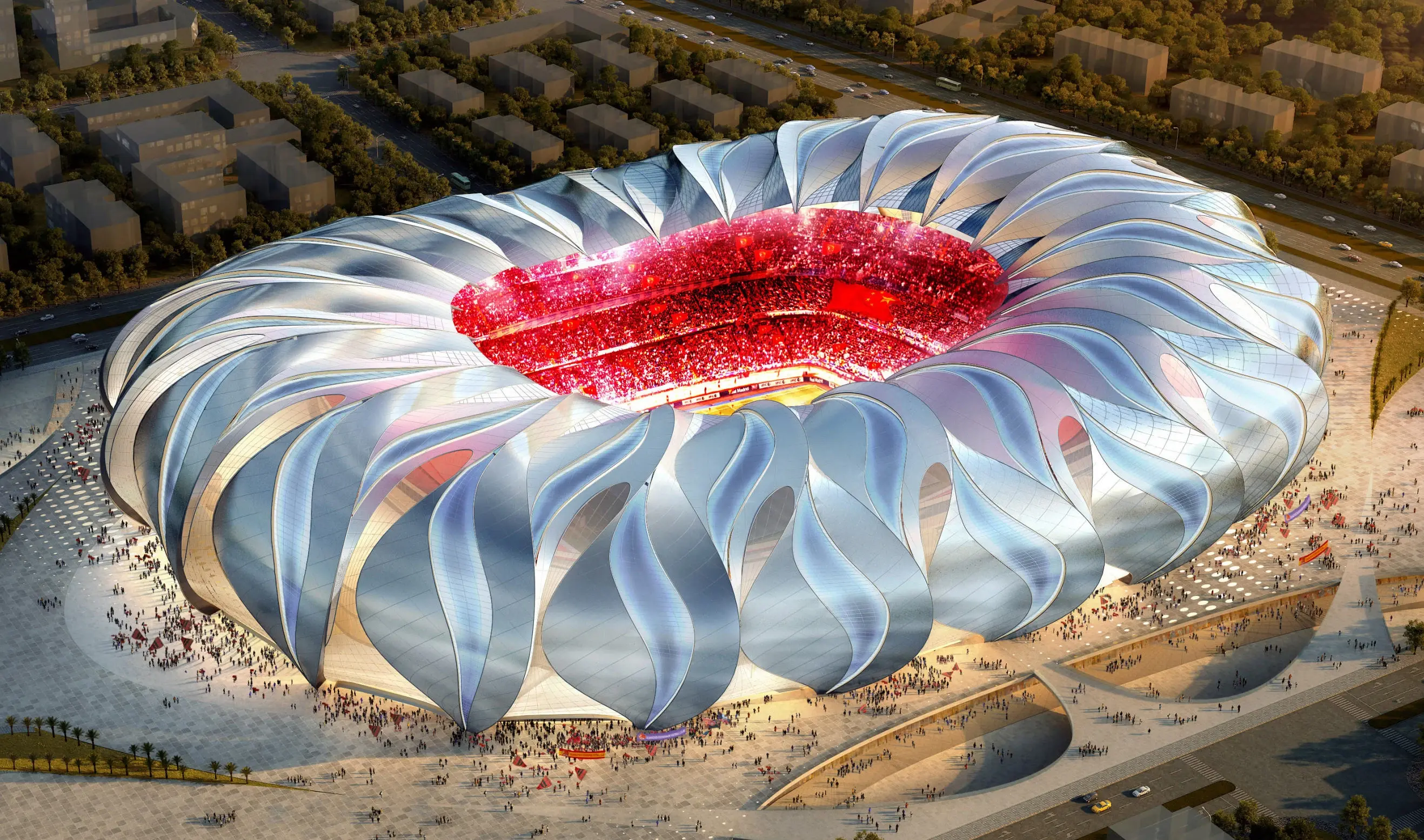 邀你选恒大再建2个8万人球场请球迷投票设计方案