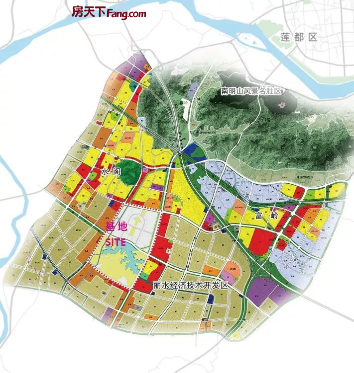 丽水南城规划2030图片