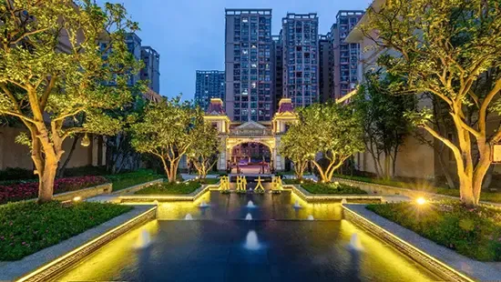 恒大悦府园林亮化再升级邀你五一乐游园