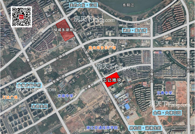 新房企入金！总价6.68亿，广州敏捷成功竞得金东区43.5亩宅地