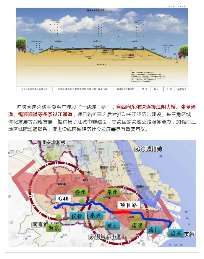 双向八车道！南通这段高速开始扩建！徐惠民宣布开工！