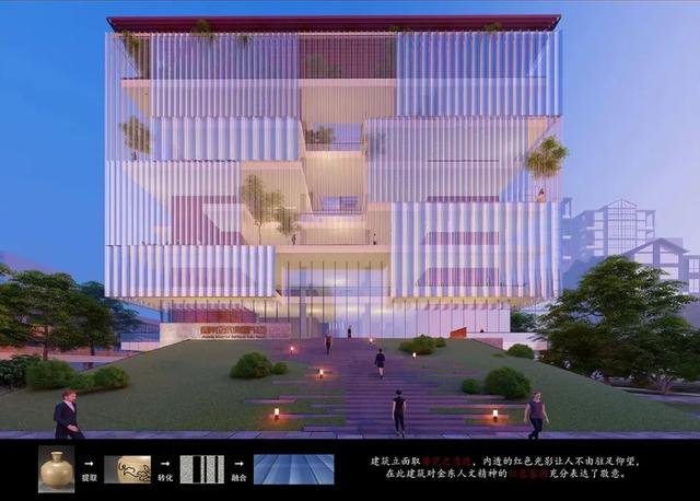 金华又将崛起一座标志性建筑：金东人文博览中心设计方案三选一