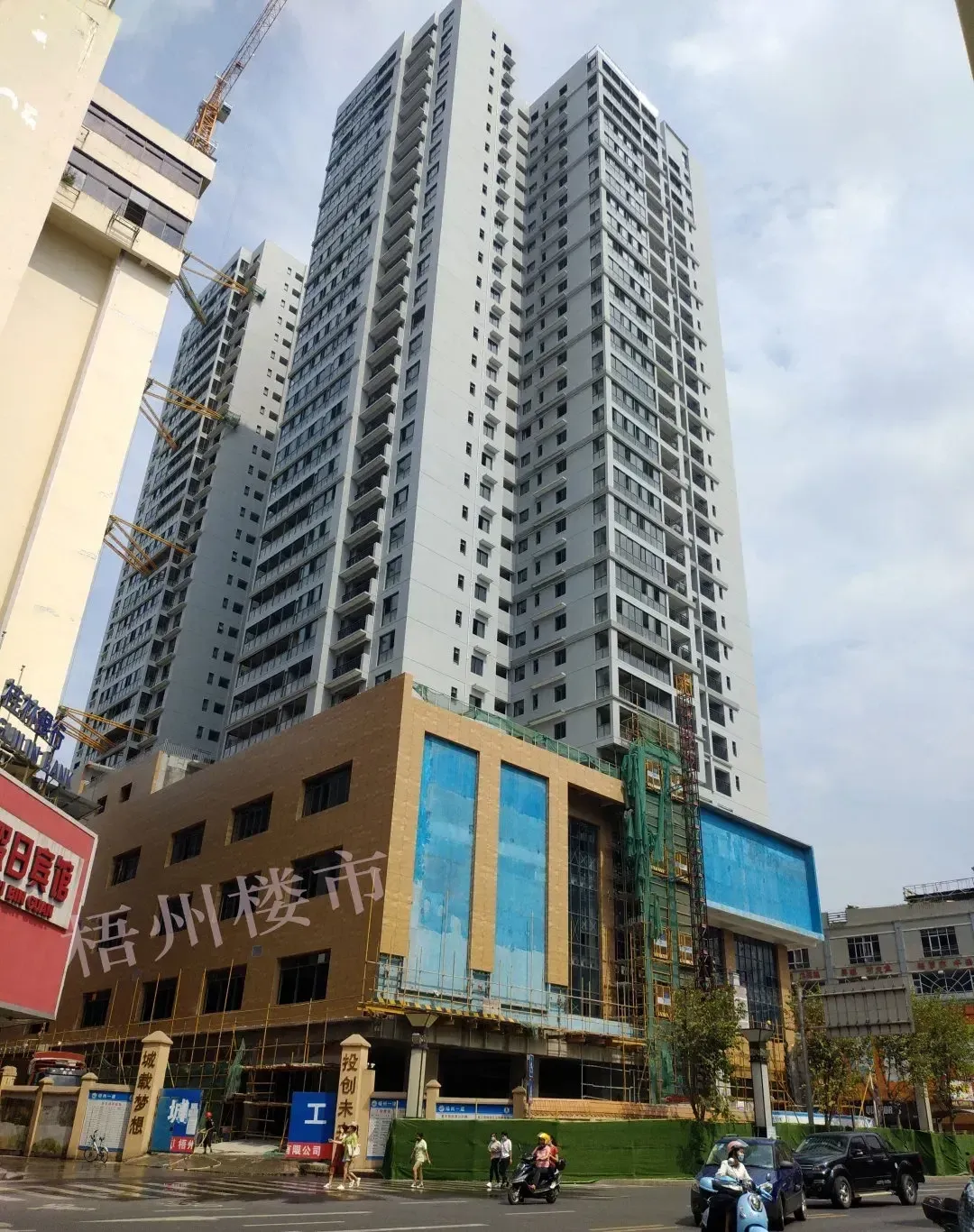 梧州这楼盘复工最新进展交付时间不远了