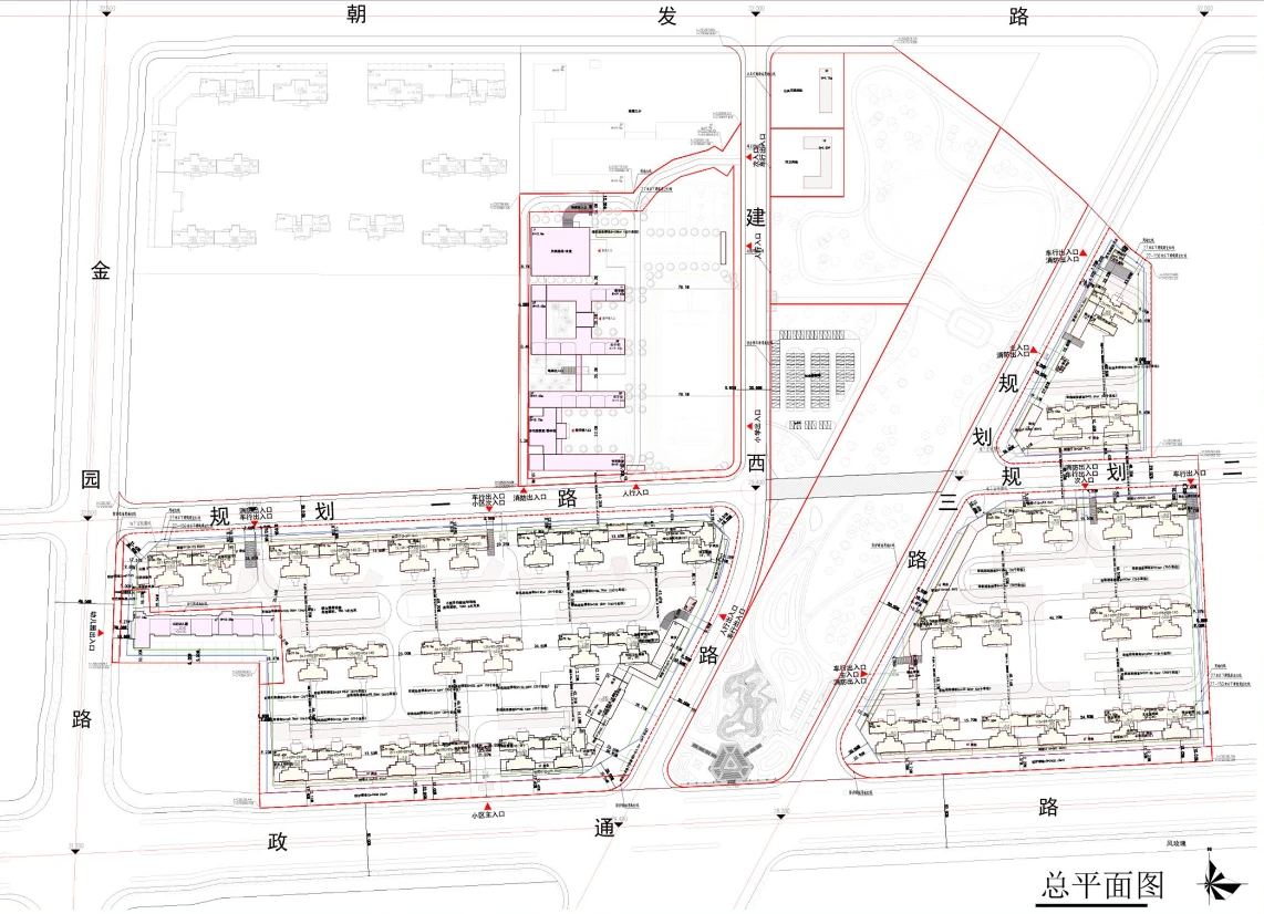 湛江金地自在城市花园批前公示：分三块地块进行开发 将拟建交通场站、教育等多种配套