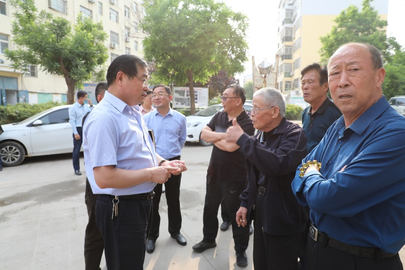 聊城市住建局：老旧小区改造 积极征求居民意见